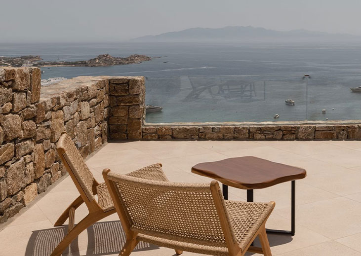 Deluxe Sea View Suite with Big Private Terrace